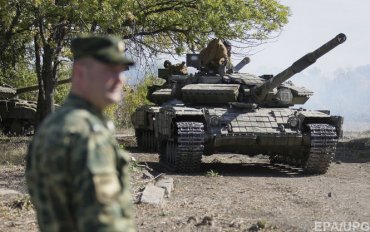 Силы АТО завершили первый этап отвода танков в Луганской области