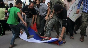 В Сирии проходят антироссийские демонстрации