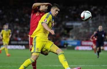 Два игрока сборной Украины дисквалифицированы перед матчем с испанцами