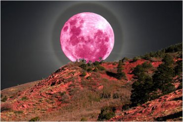 Ученые пытаются определить настоящий цвет Луны
