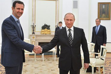 Башар Асад неожиданно прилетел к Путину
