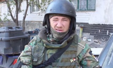В Донецке взорвали боевика Моторолу