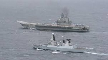 Российский авианосец «Адмирал Кузнецов» с группой поддержки на пути в Сирию добрался до Норвегии