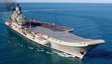 «Адмирал Кузнецов» застрял без топлива в Средиземном море