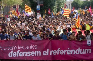На референдуме в Каталонии проголосовали 3 млн граждан