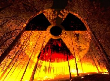 В воздухе над Украиной нашли радиоактивное вещество