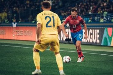 Украина обыграла Чехию и пробилась элитный дивизион Лиги наций