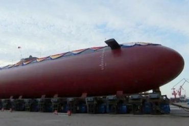Китай построил абсолютно гладкую подводную лодку