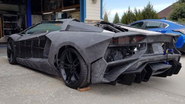 Американец распечатал автомобиль Lamborghini на 3D-принтере