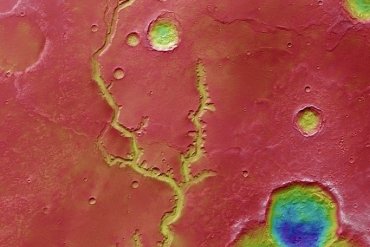 По Марсу текли полноводные реки заявили в  ESA