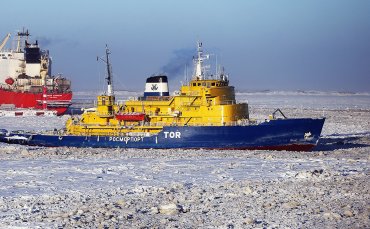 Российский ледокол подал сигнал бедствия у берегов Норвегии