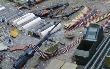 СБУ в районе ООС изъяла сто тысяч боеприпасов