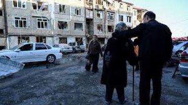 Главный город Нагорного Карабаха подвергся ракетному обстрелу