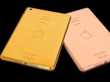 Британцы представили iPad mini в золотом корпусе