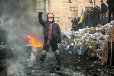 В Киеве подрались активисты Майдана с участниками АТО
