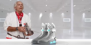 Назад в будущее: Созданы кроссовки, которые зашнуровываются сами