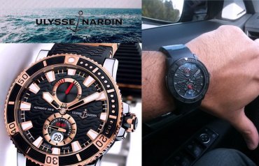Ulysse Nardin Maxi Marine Diver: амфибия с якорем на борту
