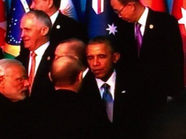 Обама и Путин пожали друг другу руки на G20