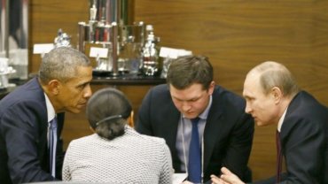 Обама потребовал от Путина вывести войска из Украины