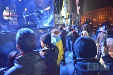 В Киеве сорвали концерт, посвященный годовщине Майдана