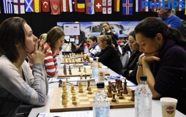 Украинские шахматистки завоевали «серебро» на чемпионате Европы