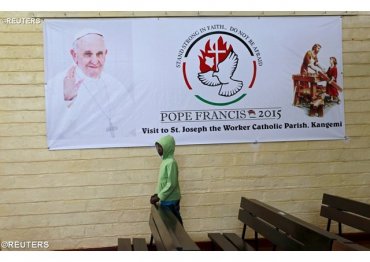 Папа Франциск отправляется в апостольское путешествие в Африку
