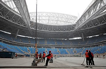 В России построили стадион к ЧМ-2018, на котором невозможно играть в футбол
