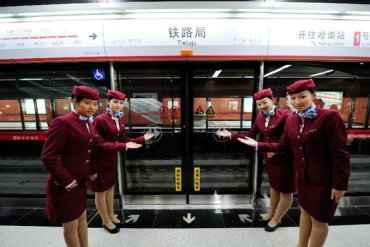 Тесты беспилотного метро в Китае начнутся уже в следующем году