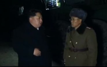 Появилось видео запуска Ким Чен Ыном новой ракеты