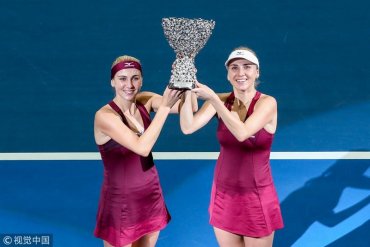 Украинские теннисистки выиграли парный разряд малого Итогового турнира WTA
