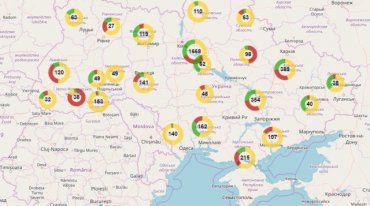 ТОП-5 областей Украины, где стало легче дышать