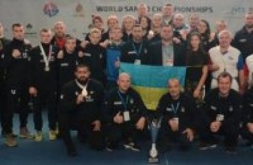 На чемпионате мира по самбо Украина завоевала 11 медалей