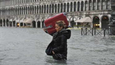 В Венеции самое сильное наводнение за последние 50 лет