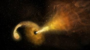 Сверхмассивная черная дыра выбрасывает звезду из Млечного Пути