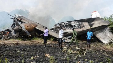В Южном Судане разбился самолет с россиянами