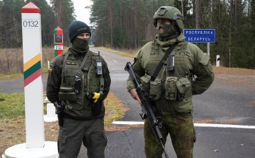 Литовские пограничники готовы открыть огонь по «зеленым человечкам» из Беларуси