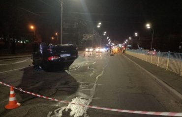 В Киеве драка спровоцировала смертельное ДТП: погиб полицейский