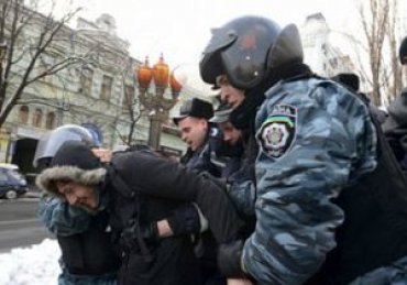 В Киеве задержали участников акции против запрета пропаганды гомосексуализма
