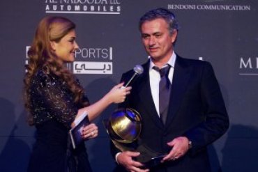 Моуринью получил приз Globe Soccer Awards как лучший тренер года
