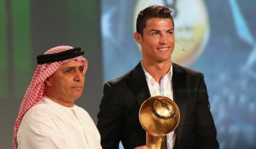 Роналду – лучший футболист года по версии Globe Soccer