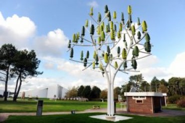 Искусственные деревья будут генерировать электроэнергию при помощи ветра