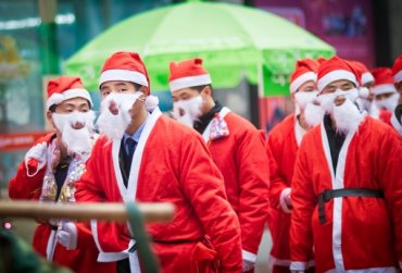 В Китае университет запретил студентам праздновать Рождество