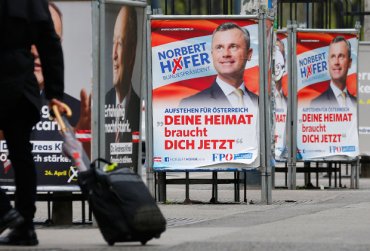 На выборах президента Австрии лидирует сторонник ЕС
