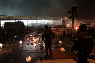В Стамбуле после футбольного матча произошел теракт