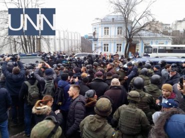 При задержании Саакашвили полиция применила слезоточивый газ