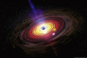 Ученые выяснили, что находится внутри черной дыры