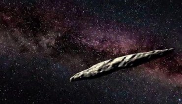 На астероиде Оумуамуа к Земле приближаются инопланетяне