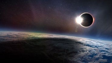 Одним из лучших фото 2017 года стало солнечное затмение со стратосферы: удивительные кадры