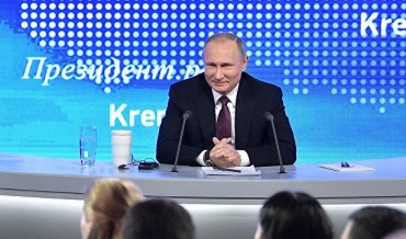 Соцсети смеются над пресс-конференцией Путина