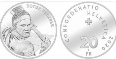 Швейцария выпустит монеты с изображением Федерера